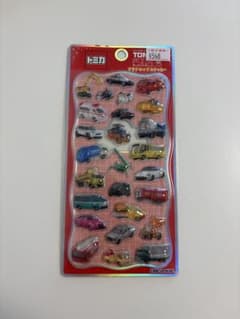トミカ プチドロップステッカー、ドラえもんおはじきシールセットのサムネイル