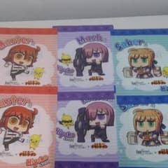 限定品Fate/グランドオーダー クリアファイル3種類×2セットのサムネイル