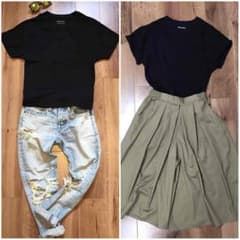美品✨moussy ベーシックTシャツ ブラックのサムネイル
