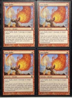 MTG 溶岩の撃ち込み/Lava Spike 英語4枚 - メルカリ