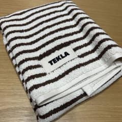 TEKLA テクラ ストライプ バスマット オーガニックコットン 100