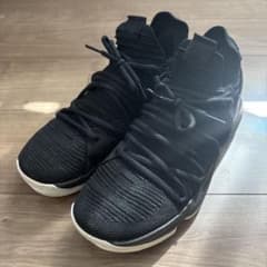 NIKE KD10 iD AH2928-992 黒×黄 US9.5 27.5cmのサムネイル