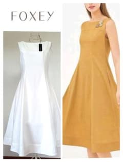 ☆フォクシーニューヨークDress Daphine 44225ワンピース希少42 - メルカリ
