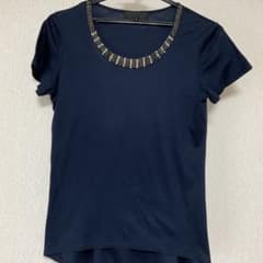 UNTITLED ネイビー Tシャツ Mサイズのサムネイル