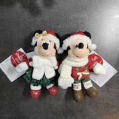 ディズニー クリスマス ぬいぐるみバッジセット - メルカリ