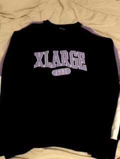 XLARGE トレーナー パープル／ホワイトのサムネイル