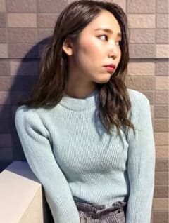 ダズリン モールニット 長袖プルオーバー