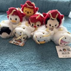 Disney TSUM TSUM 봉제인형 간지 츠츠요년 용 세트
