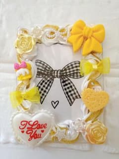 ホイップデコトレカケース┊︎イエローのサムネイル