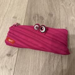 ZIPIT 筆箱 ペンケース ピンクのサムネイル