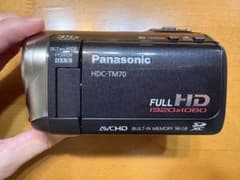 Panasonic デジタルハイビジョンカメラHDCTM70 バッテリー、ケース