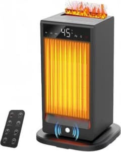 4D超音波加湿セラミックヒーター・極節電対策 3段温度調節 - メルカリ