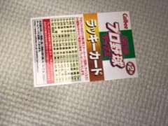 プロ野球チップスラッキーカードのサムネイル