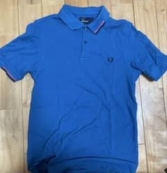 FRED PERRY 水色 ポロシャツ Sのサムネイル