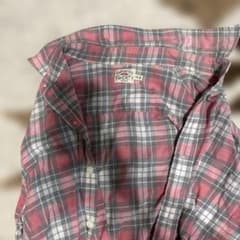 Faherty Mサイズ ピンク系チェック シャツのサムネイル