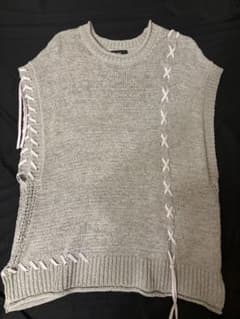 HARE テープステッチニットベストのサムネイル