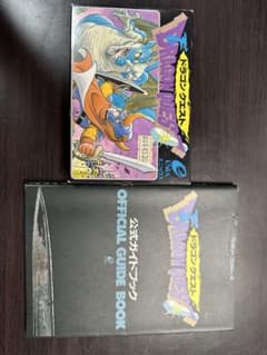 ファミコン ドラゴンクエストI 箱付き 美品 公式ガイドブック セットのサムネイル