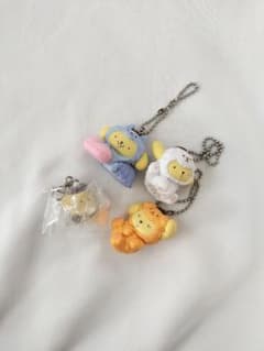 ポムポムプリン キーホルダー 4点セット
