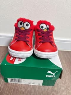 PUMA エルモ スニーカー 13センチ　レッドのサムネイル