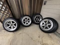 ファブレス XR-6 18インチ タイヤ・ホイールセット 【激安】 【極美品 