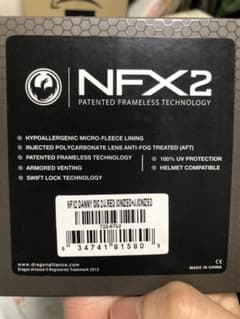 スノボ　ドラゴン　ゴーグル　nfx2のサムネイル