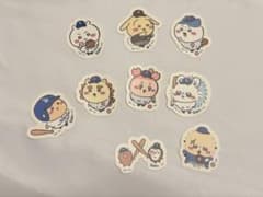 ちいかわ×MLB TOKYO SERIES ダイカットステッカー　9枚のサムネイル