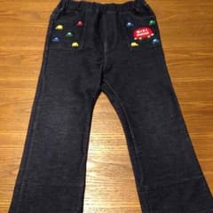 ミキハウス インディゴ パンツ 90サイズのサムネイル