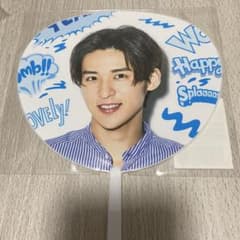  Man  サマパラ2019 ミニうちわ 目黒蓮　アクスタ2体セット Man サマパラ2019 ミニうちわ 目黒蓮 アクスタ2体セット Man サマパラ