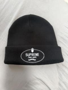 24FW Supreme シュプリーム Crest Beanie ブラック - メルカリ