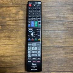 シャープ テレビリモコン　ジャンク品　GB113PAのサムネイル