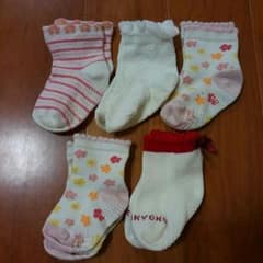 靴下　５枚組　9～14㎝のサムネイル