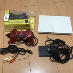 【送料無料】PlayStation2 コントローラー2つ付き即遊べます。のサムネイル