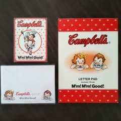 Campbell's キャンベル レターパッド メモ帳 セットのサムネイル