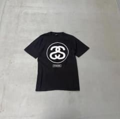 00s Stussy プリント　シャネルロゴ 半袖　tシャツ　カットソー　メンズのサムネイル