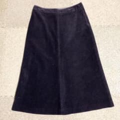 ｐｃｎｃコーデュロイ膝丈スカート ダークブラウン Ｓ　 ピクニックカンパニーのサムネイル