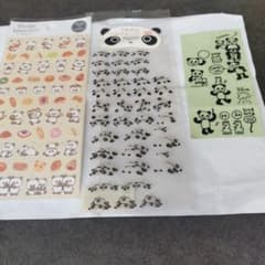 たれぱんだ シール ステッカー 3点セットのサムネイル