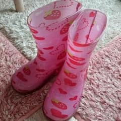 専用☆17日までの価格です☆ピンク16㎝長靴のサムネイル