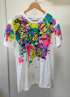 ユニバ　ミニオンTシャツ　XLサイズ　ホワイト　ハロウィン　ユニセックスのサムネイル
