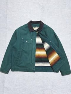 破格 ウールリッチ ダック ハンティングジャケット 襟コーデュロイ80s 破格 ウールリッチ ダック ハンティングジャケット 襟コーデュロイ80s