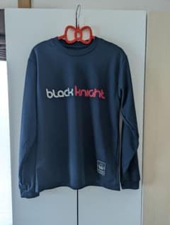 black knight ネイビー 長袖 ウォームアップウェア