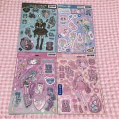 デコシール　韓国シール　女の子　シール　セット　まとめ売り　mering