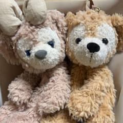 TDS ダッフィー シェリーメイ ぬいぐるみ ポシェット ポーチ2点 - メルカリ