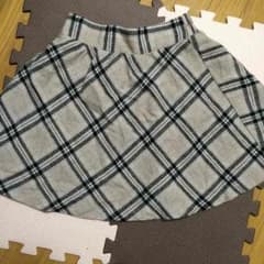 ★miu様専用★ベージュチェックのミニスカートのサムネイル