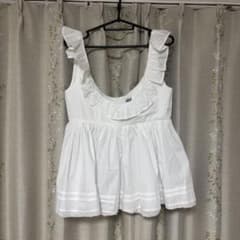 mieya mieya petit aplon top - メルカリ