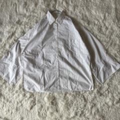MOUSSY ホワイトシャツ 五分袖 フリーサイズのサムネイル