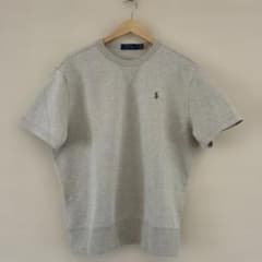 POLO RALPH LAUREN ベージュ 半袖スウェットQRタグ 刺繍ポニー - メルカリ
