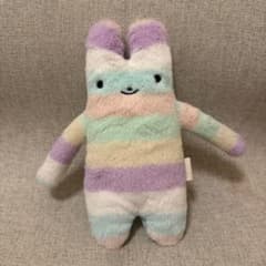 パステルカラー ボーダー うさぎ ぬいぐるみ - メルカリ
