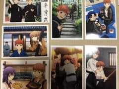 극장판 Fate/stay night HF 후지무라 다이가의 앨범 브로마이드 7장