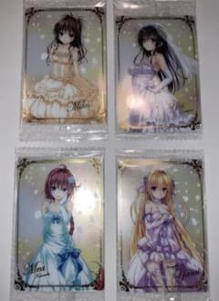 【未開封】To Loveる ダークネス ウェディング ブロマイド レア4枚セットのサムネイル