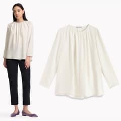 theory luxe 21AW 22SS 完売 プルオーバーブラウス - メルカリ